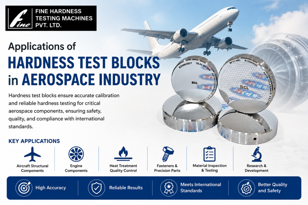 Applications of Hardness Test Blocks in Aerospace Industry